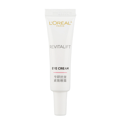 欧莱雅积雪草紧致抗皱眼霜护肤品