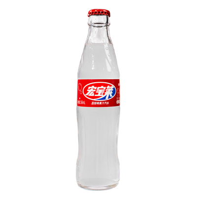 宏宝莱经典荔枝汽水玻璃瓶12瓶