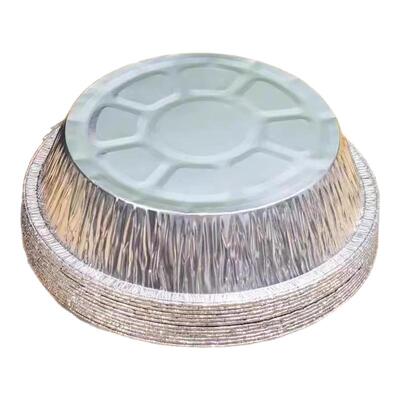 空气炸锅专用锡纸盘家用食品级圆形锡纸烤盘炸锅纸微波炉烤箱油纸