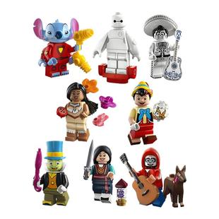 官方旗舰店抽抽乐系列寻梦环游记四臂史迪仔大白匹若曹积木小人仔