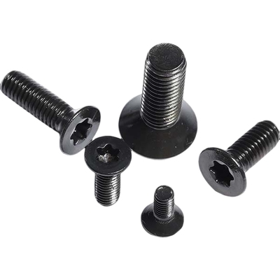 黑色304不锈钢沉头内梅花螺丝