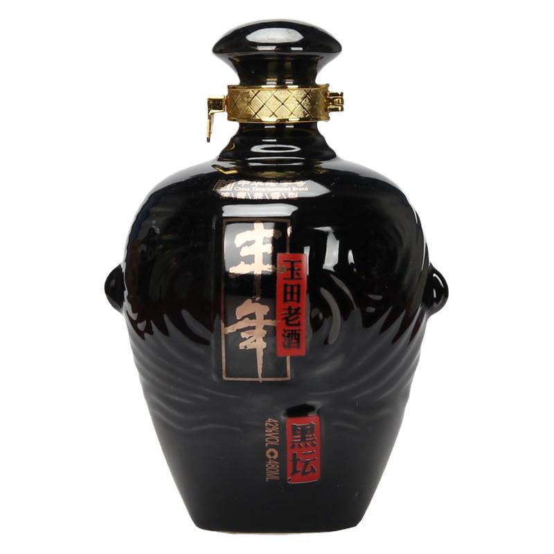丰年42度黑坛480ml*4瓶兼香型酒