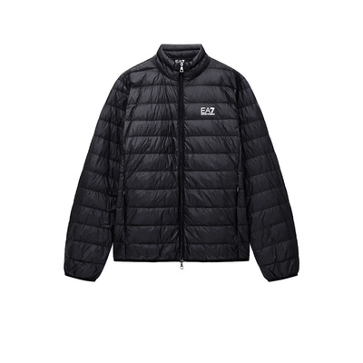 阿玛尼立领羽绒服外套