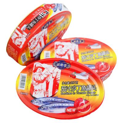 茄汁沙丁鱼茄汁鲭鱼397g海鲜罐头