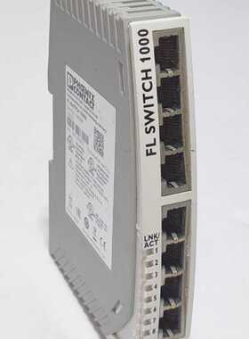 PHOENIX CONTACT FL SWITCH 1008N 工业以太网 Fl Switch 1000 24