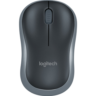 罗技M185无线光电鼠标USB笔记本台式电脑办公家用省电186无线拆包