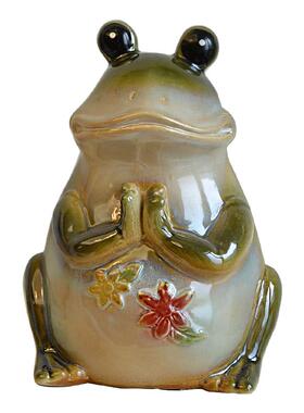 动物青蛙庭院书房家居客厅工艺品
