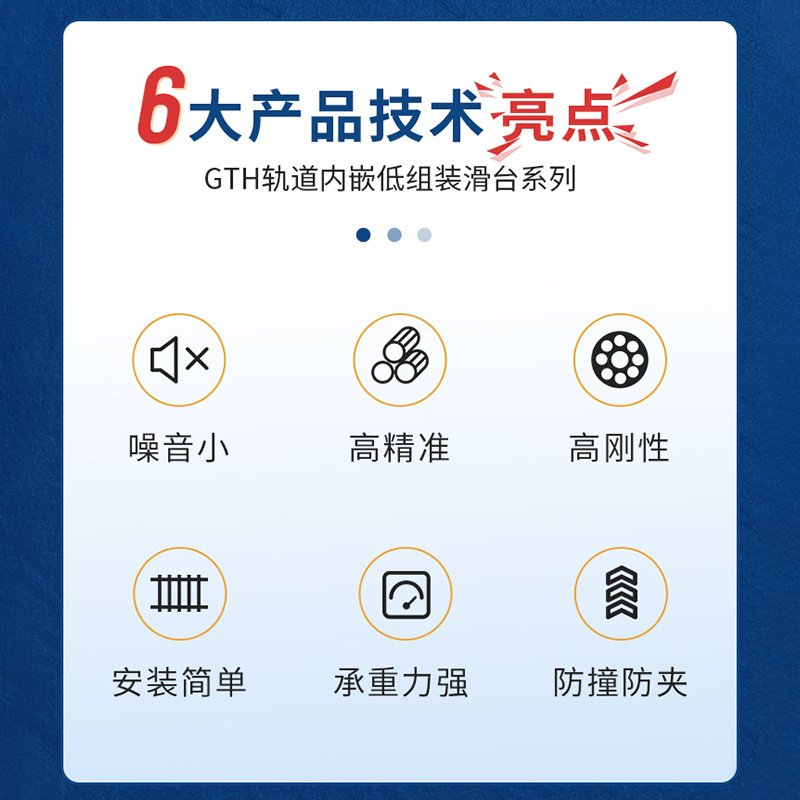 高刚性精密丝杆马达安装任意静音模组滑台导程10/20同款TOYO GTH5