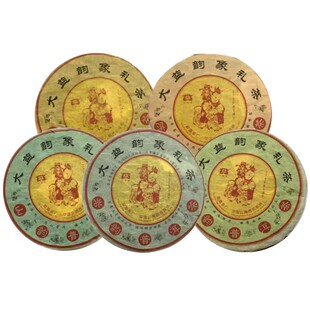 【昆明仓】大益茶五韵 2006年山韵蜜韵岩韵毫韵陈韵生茶10g*5罐