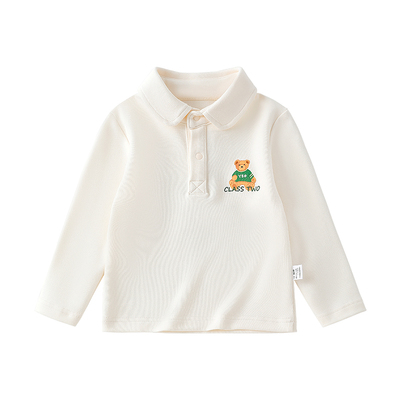 宜爽儿polo衫亲肤舒适休闲长袖