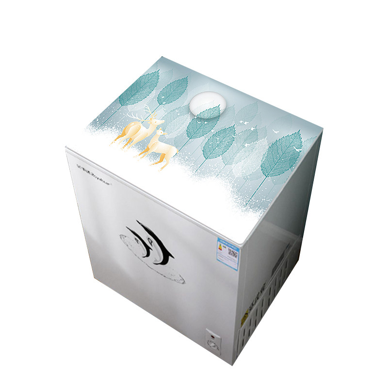 冰柜防尘垫子盖布防水防油冰柜冰箱北欧风pvc厨房防尘罩防尘盖巾