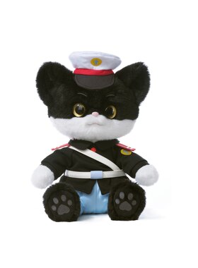 普莱美JMPRIME上影元品黑猫警长联名毛绒玩偶正版动画款儿童礼物