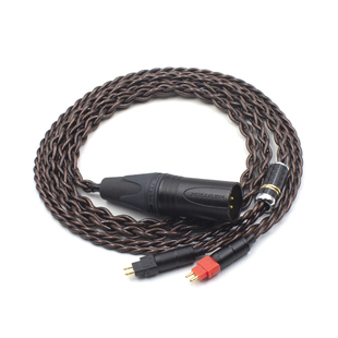 6N单晶铜石墨烯HD650 HD660s2 T1 R70X  HD800S 7200 TH909升级线