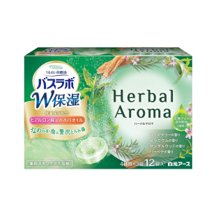 日本白元入浴剂草本系列碳酸浴盐双重保湿温泉浴全身泡澡滋润