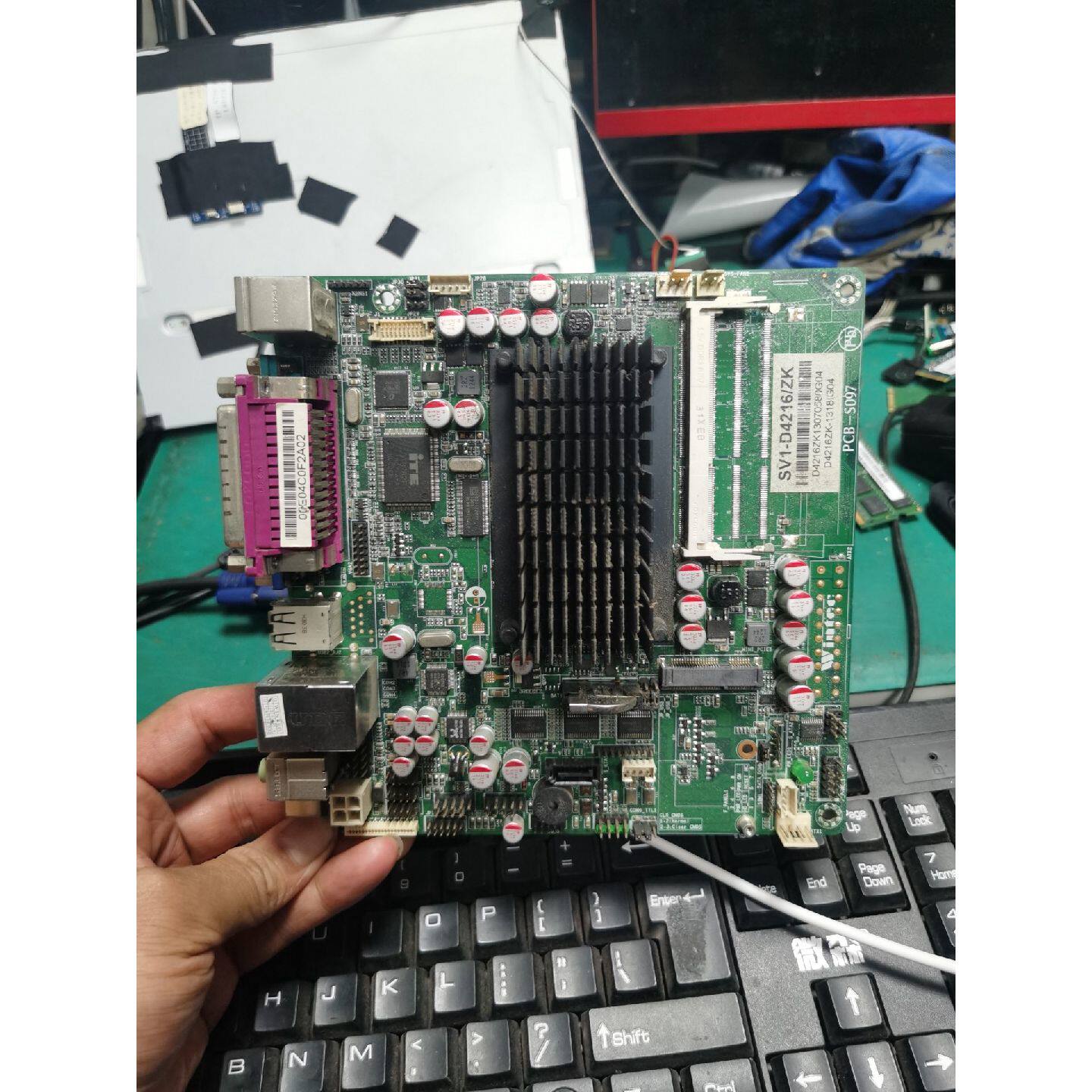 议价-信步SV1-D4216/ZK工控主板 D425处理器 千兆网