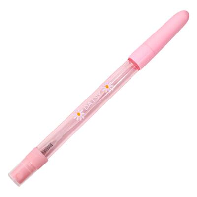 雏菊塑料中性笔喷雾盖帽多功能