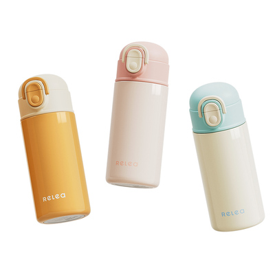 物生物高颜值女士双饮保温杯水杯