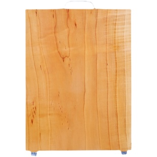 松木整木菜板实木抗菌家用防霉厨房案板宝宝辅食板长方形加厚砧板