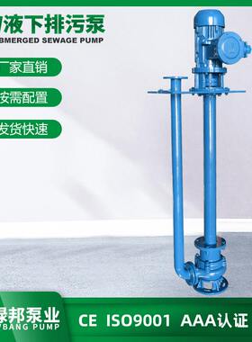 YW双管无堵塞液下排污泵污水泵