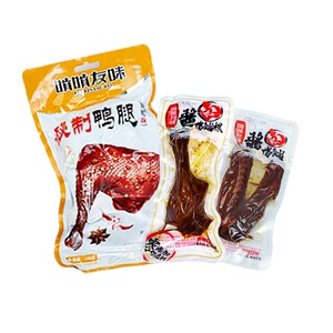 啃啃友味鸭翅根鸭腿鸭翅组合卤味