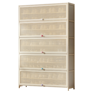 鞋柜家用门口室外多层简易入户收纳楠竹小鞋架子新款2025爆款楼道