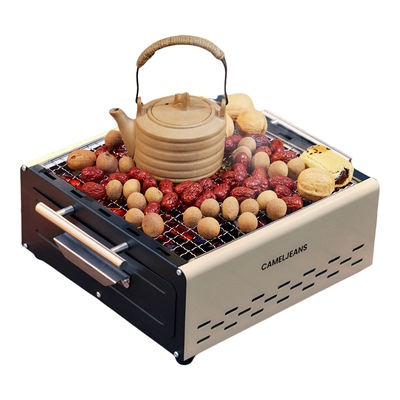 cameljeans电炭两用围炉煮茶烧烤炉户外露营家用无烟烤肉2026新款