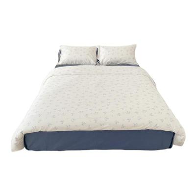 浅夜的花雨 原创复古碎花全棉三四件套单双人床单被套枕套新疆棉