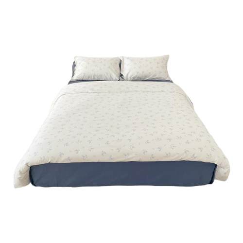 浅夜的花雨 原创复古碎花全棉三四件套单双人床单被套枕套新疆棉