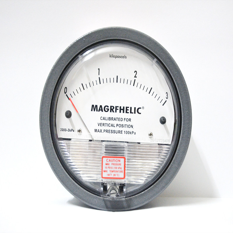 3000Pa净化车间除尘器用压差表洁净微压表差压计无尘室空气压差计