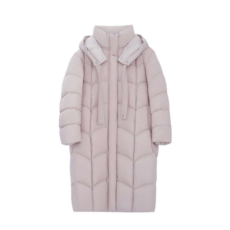 雪中飞长款羽绒服女款