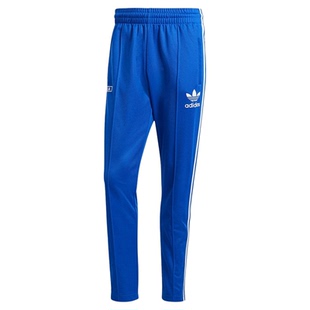 Adidas阿迪达斯男子意大利队足球休闲文化修身运动长裤 IU2121