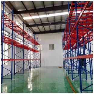 苏州工厂四三立柱重型储物货架横梁托盘式铁架子仓储组装货架定制