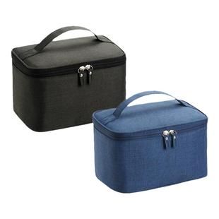 印章收纳包收纳盒印章包公章盒便携回墨光敏原子电子铜章印章盒放章多功能盒子印章盒印鉴盒印章袋