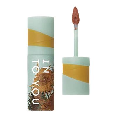 裸系嫩妹！intoyou唇泥豆沙色