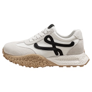 7cm内增高德训鞋女款2025冬天新款厚底运动休闲板鞋透气加绒鞋子