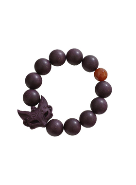 古法洛神合香药香珠蝴蝶狐狸手串