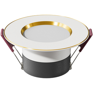 射灯筒灯led天花灯嵌入式开孔5cm6cm6.5厘米家用客厅吊顶灯小孔灯