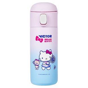 威克多VICTOR/Hello Kitty联名水杯 胜利KT凯蒂猫380ML保温水壶
