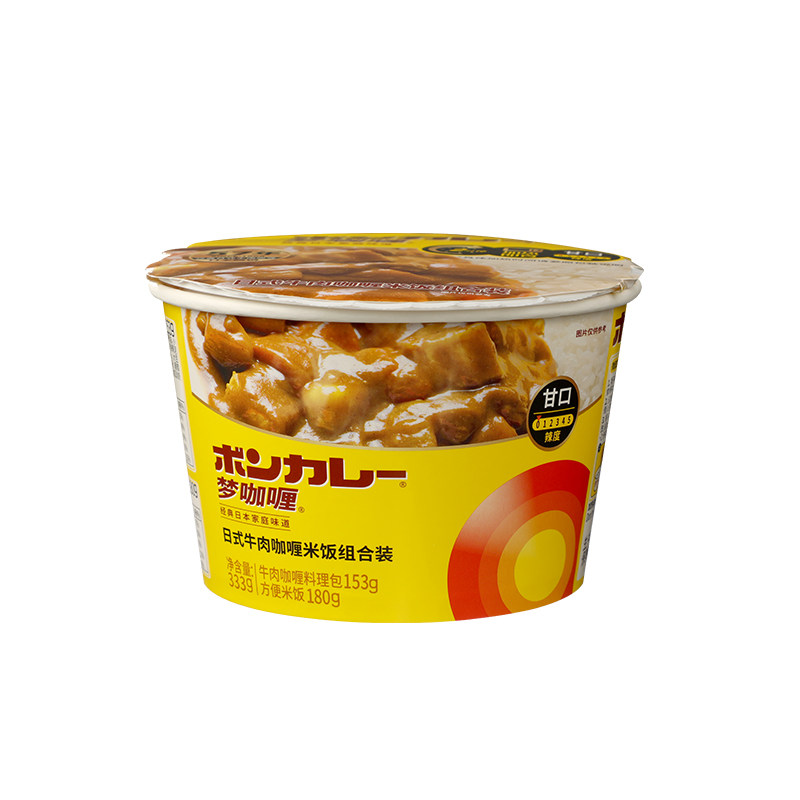 梦咖喱日式牛肉咖喱料理包1盒