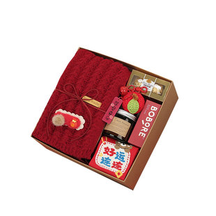 本命年礼物生日新年礼品送女友闺蜜给女朋友红围巾实用2026伴手礼