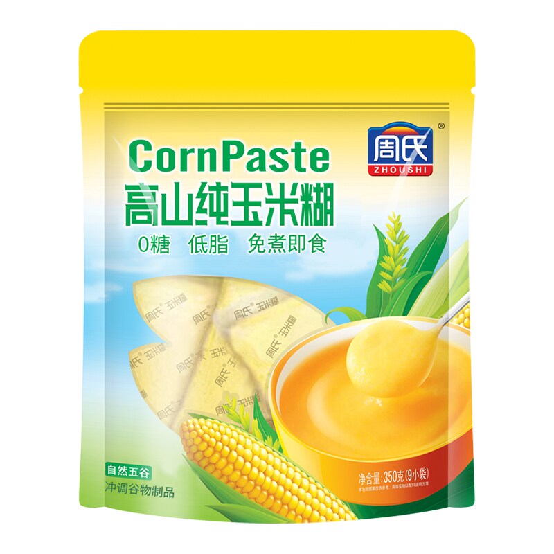 周氏高山玉米糊350g袋装
