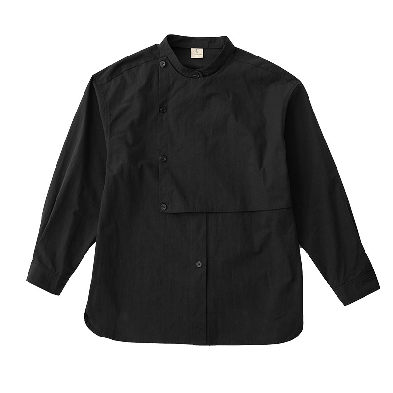 爱斯坦全棉手作工装奶茶店茶饮工作服烘培糕点工作服长短袖显气质