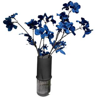 钟爱一抹“克莱因蓝”仿真花铃兰绢花 样板间跳色蓝色系轻奢假花