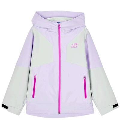 斯凯奇outlets羽绒冲锋衣男女童装新款三合一防水防风外套套装