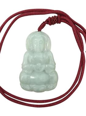 翡翠观音吊坠男老坑种挂件本命年