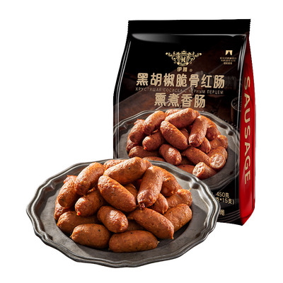 黑胡椒脆骨红肠无淀粉级