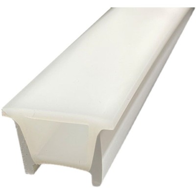 柔性灯带盖板免穿硅胶灯带带边