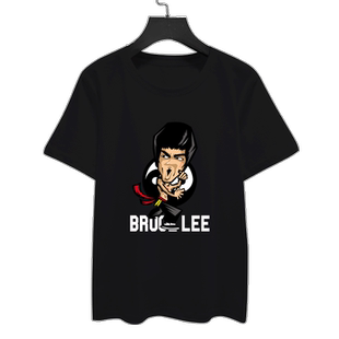 李小龙纪念同款截拳道咏春拳中国功夫纯棉T恤短袖男女半袖衫衣服