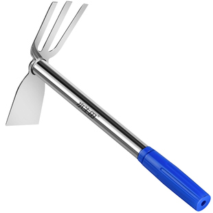 不锈钢锄头家用种菜锄草专用农用农具除草工具神器挖种地小型挖土