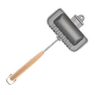 网红热压三明治夹燃气直火夹锅封边露营户外日本夹4w1h平替款烤盘